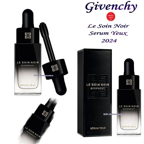 givenchy creme yeux|Givenchy le soin noir cream.